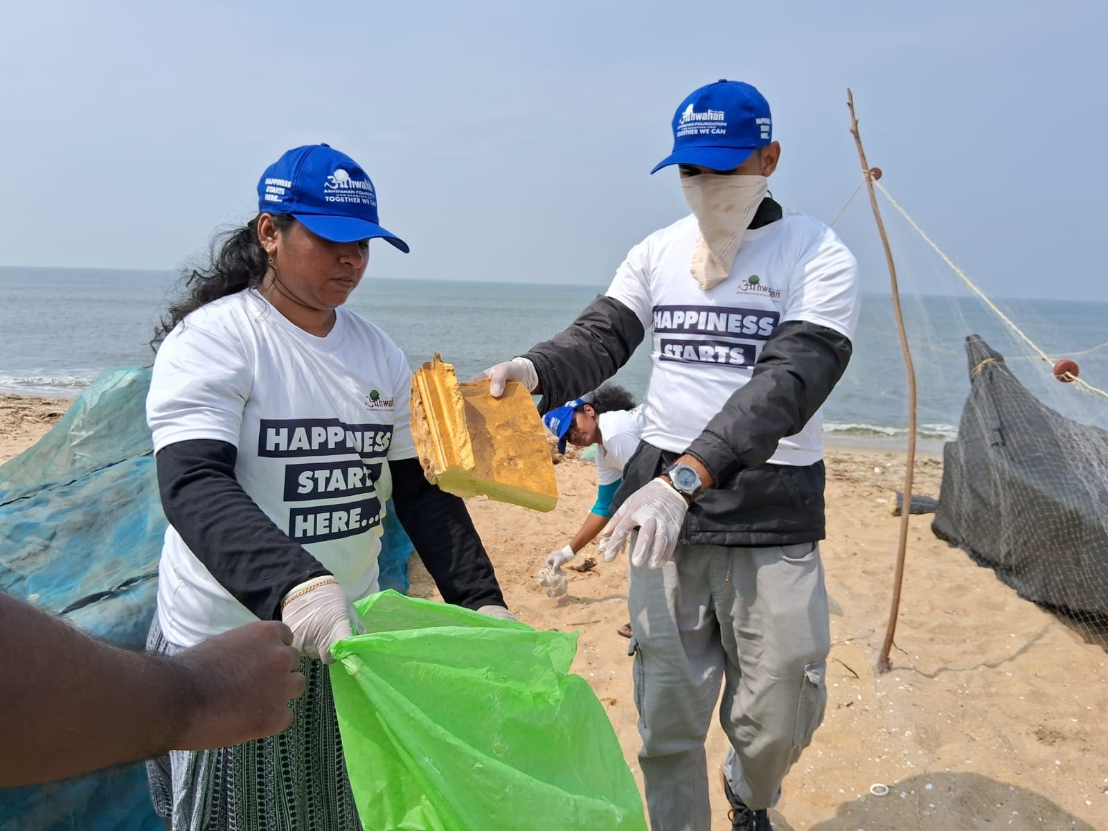 What it takes to clean a coastline